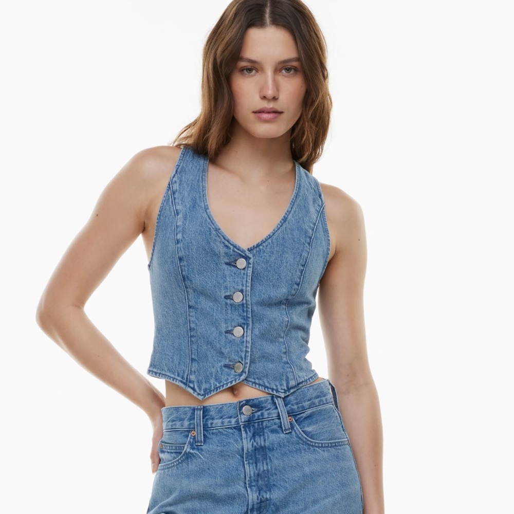 Aritzia 90’s Denim Vest